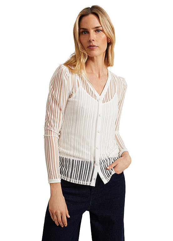 Phase Eight Loraine Linear Burnout Top