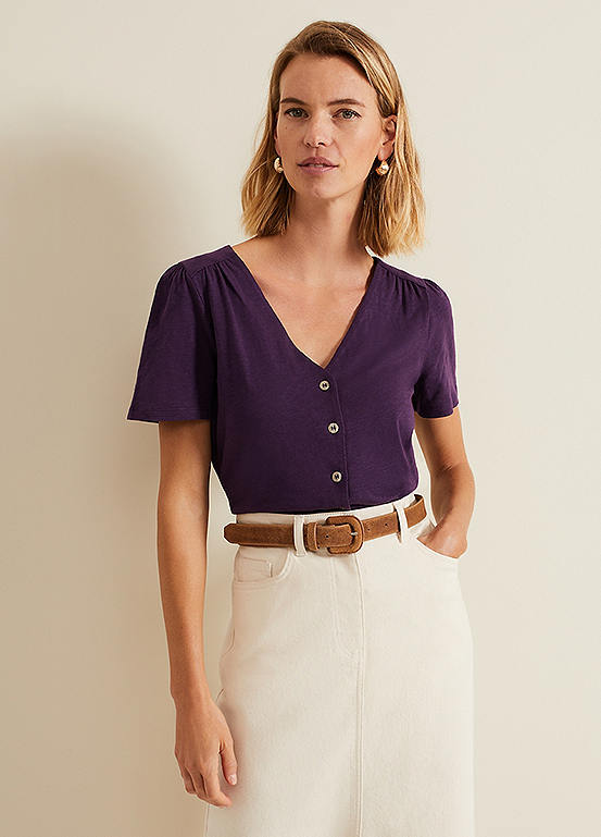 Phase Eight Lorenna Jersey Top 