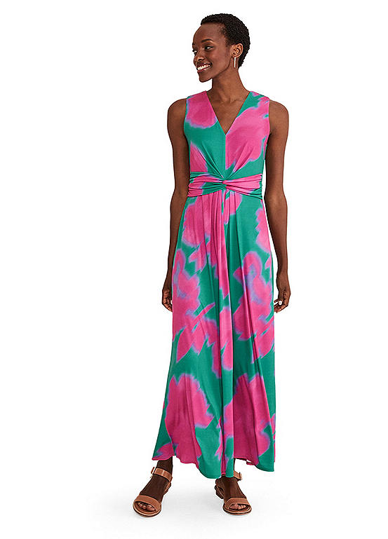 Phase Eight Madison Abstract Maxi Dress Kaleidoscope