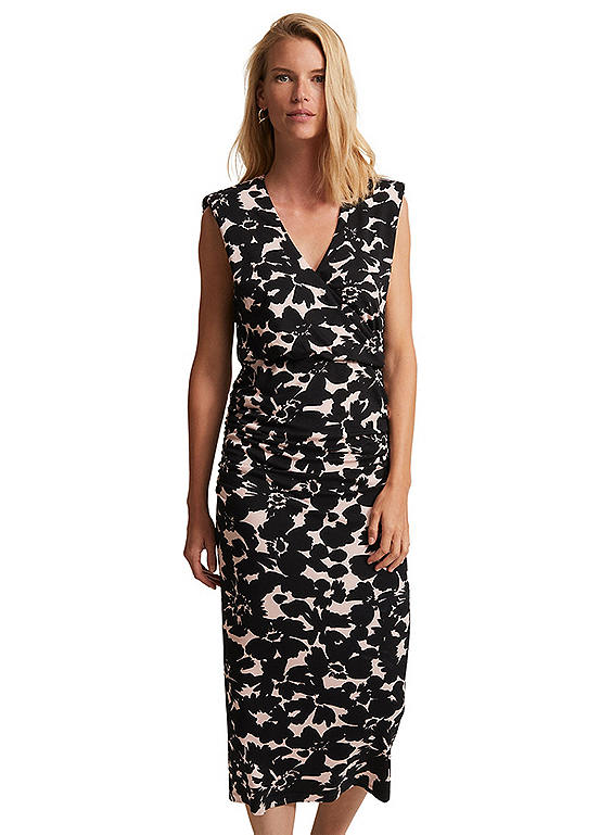 Phase Eight Taylor Floral Jersey Midi Dress