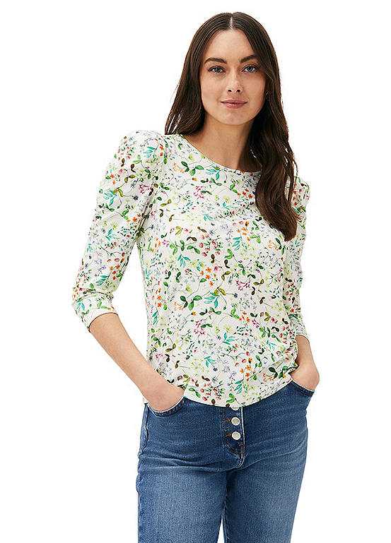 Phase Eight Zaylah Floral T-Shirt | Kaleidoscope