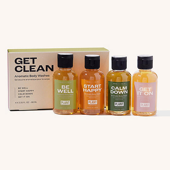 Plant Apothecary Get Clean Aromatic Body Wash Kit Kaleidoscope