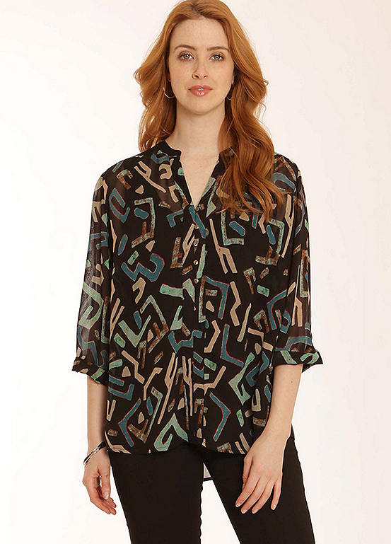 Pomodoro Abstract Blouse | Kaleidoscope