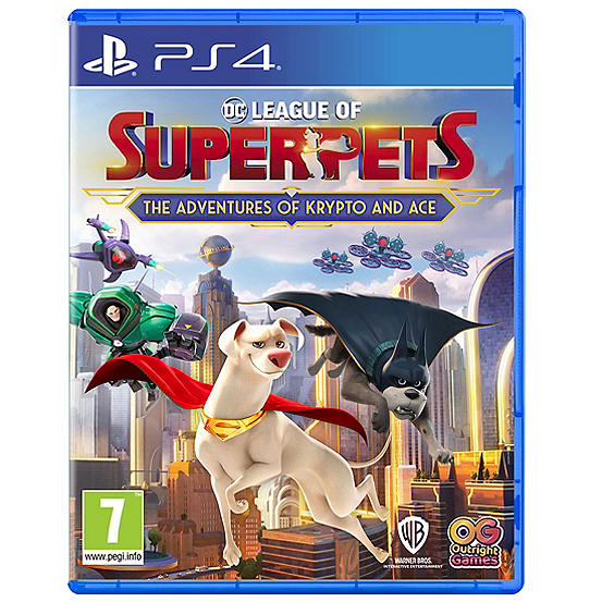 PS4 DC League Of Super Pets: The Adventures Of Krypto And Ace (7+)