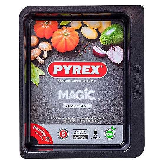 Pyrex Magic Rectangular Roaster, 30x23x5cm