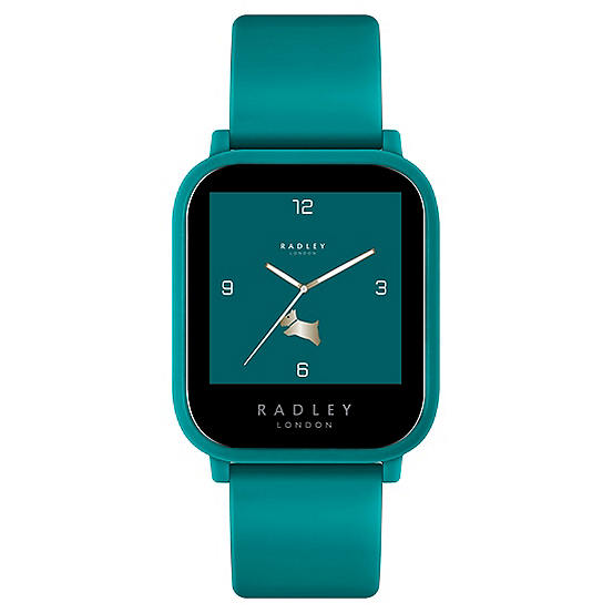 Radley London Ladies Series 10 Verdigris Green Silicone Strap Smart Watch