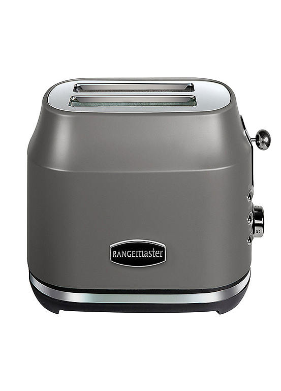 Rangemaster RMCL2S201GY Classic 2 Slice Toaster Matt Slate Grey