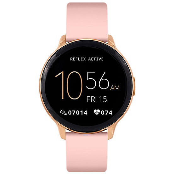 Reflex Active Series 14 Pink Silicone Smart Watch