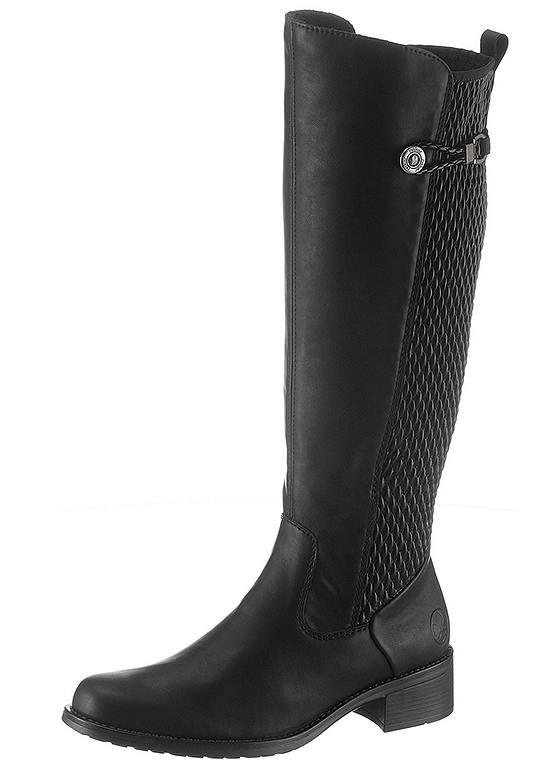 rieker knee length boots