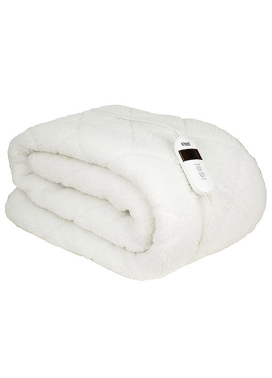 Russell Hobbs Sherpa Fleece Electric Blanket Kaleidoscope