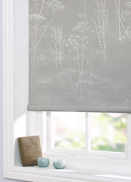 Sandown & Bourne Metallic Cow Blackout Roller Blind Kaleidoscope