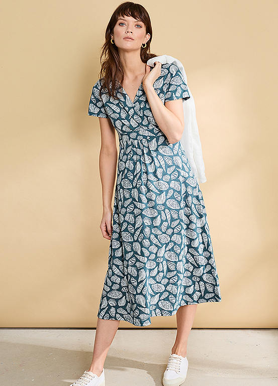 Seasalt Cornwall Blue Chapelle Jersey Dress | Kaleidoscope