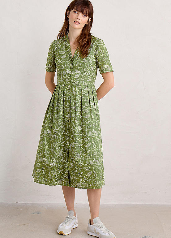 Seasalt Cornwall Green Charlotte Dress Kaleidoscope