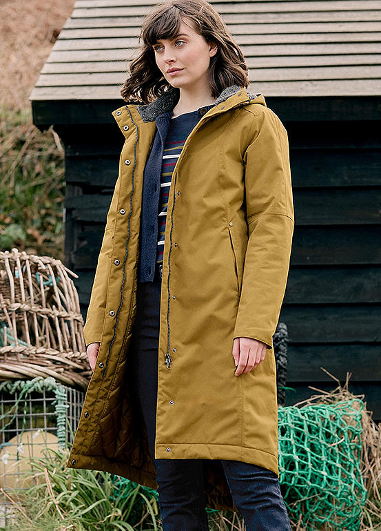 Seasalt Cornwall Janelle Coat Oak Kaleidoscope