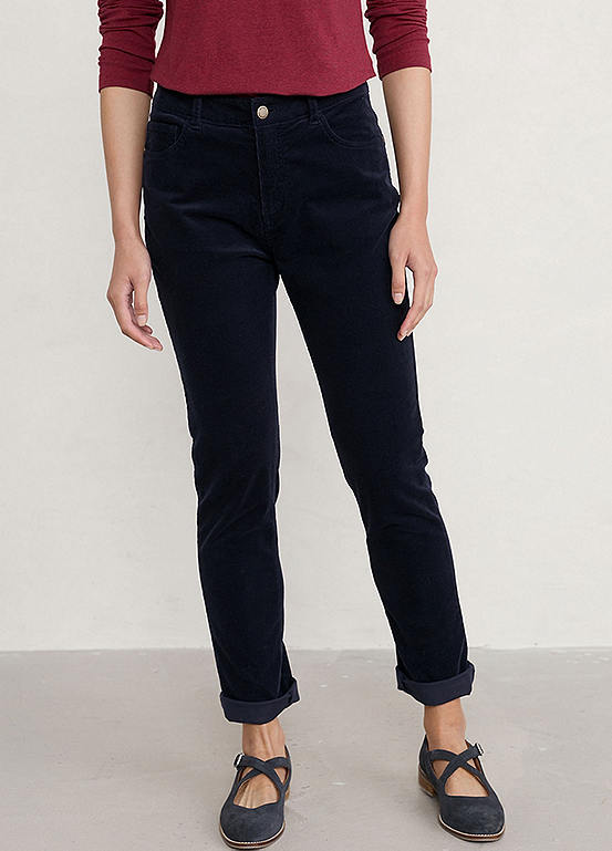 Seasalt Cornwall Lamledra Trousers Navy Kaleidoscope