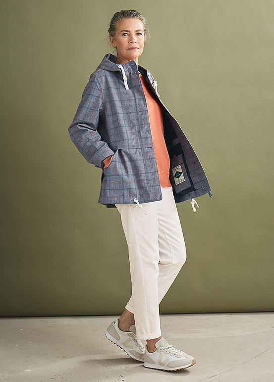 Seasalt Cornwall Navy Blue Depth Jacket Kaleidoscope