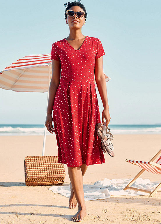 Seasalt Cornwall Pier View Dress Kaleidoscope