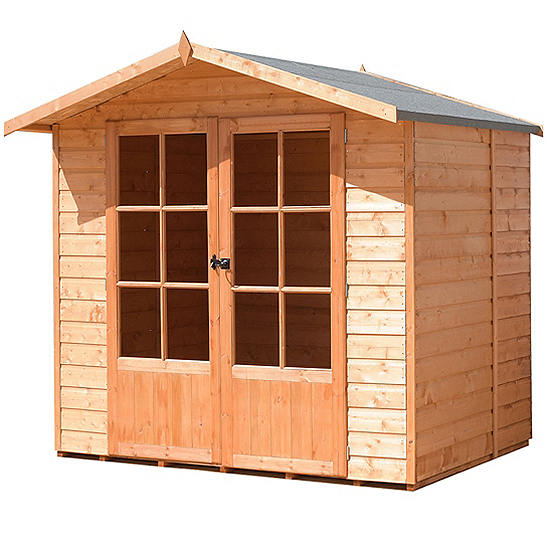 Shire Shiplap Summerhouse Lumley 7 x 5 - Delivered