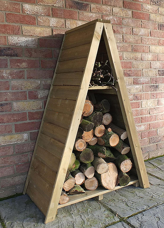 Shire Small Triangular Log Store Overlap (Pressure Treated) | Kaleidoscope