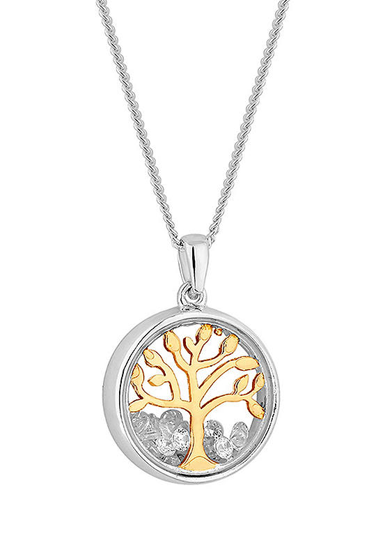 Simply Silver Sterling Silver 925 Tree of Life Pendant