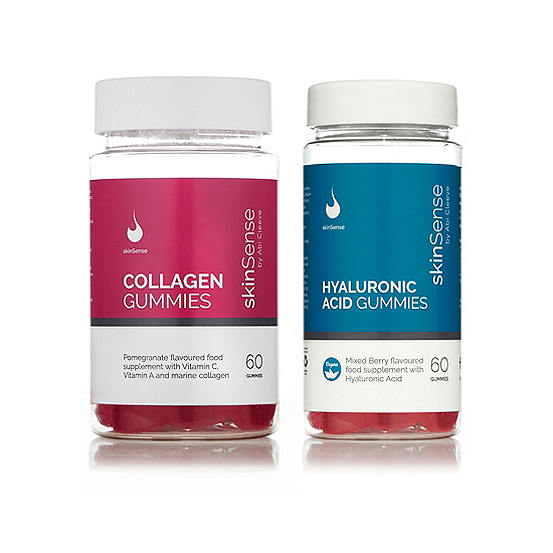 skinSense DUO Collagen Gummies 60 Pieces & Hyaluronic Acid Gummies 60