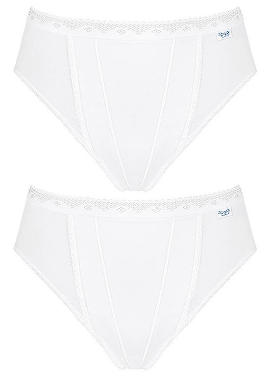 Sloggi Pack of 2 Control Tai Briefs | Kaleidoscope