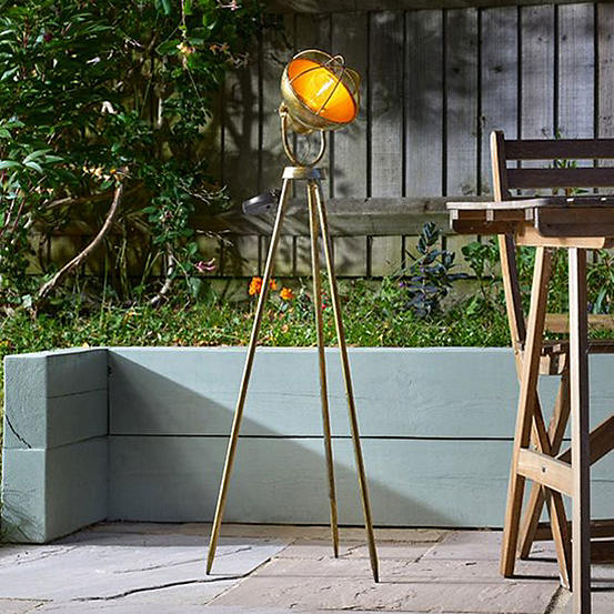 Smart Garden Floor Standing TriSol LimeLight Solar Lantern