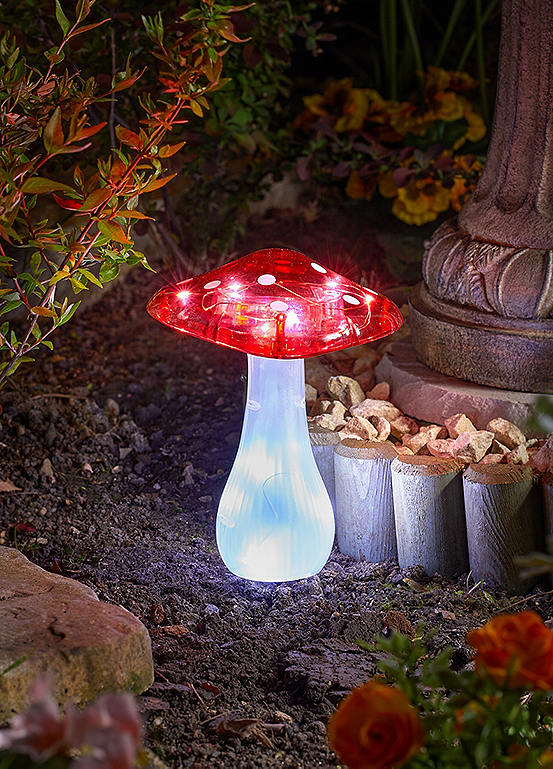 Smart Garden Pack of 3 Fairy Mushroom Stake Lights