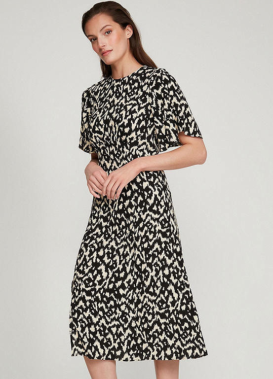 Sonder Studio Ikat Print Midi Dress | Kaleidoscope