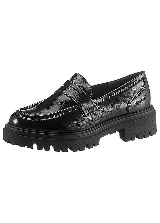 Tamaris Block Heel SlipOn Loafers Kaleidoscope