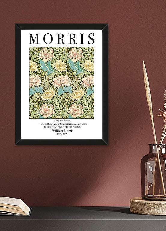 The Art Group William Morris Chrysanthemum Framed Print