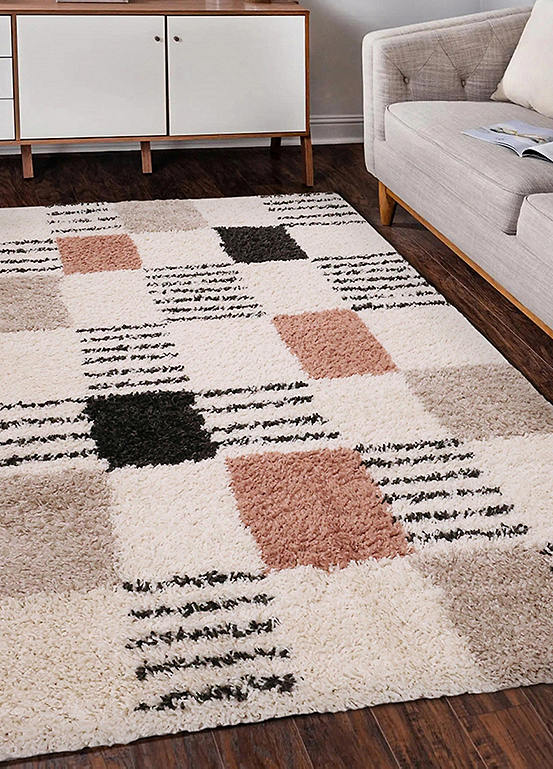 The Homemaker Rugs Collection Nomad Squares Rug Kaleidoscope