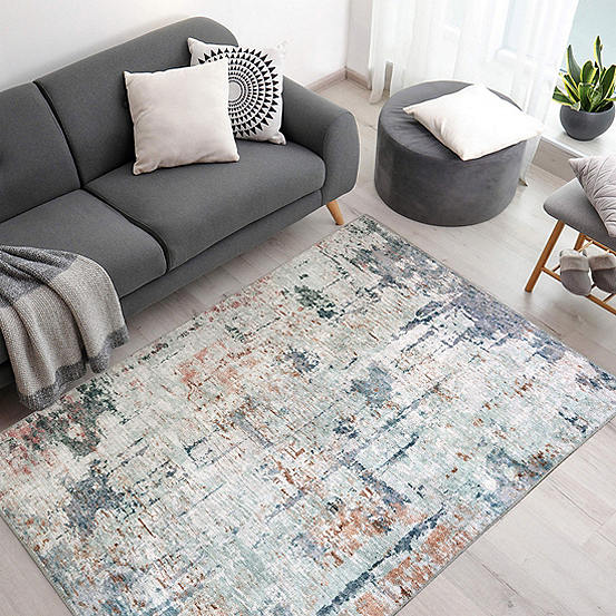 The Homemaker Rugs Collection Opal Abstract Printed Recycled Rug