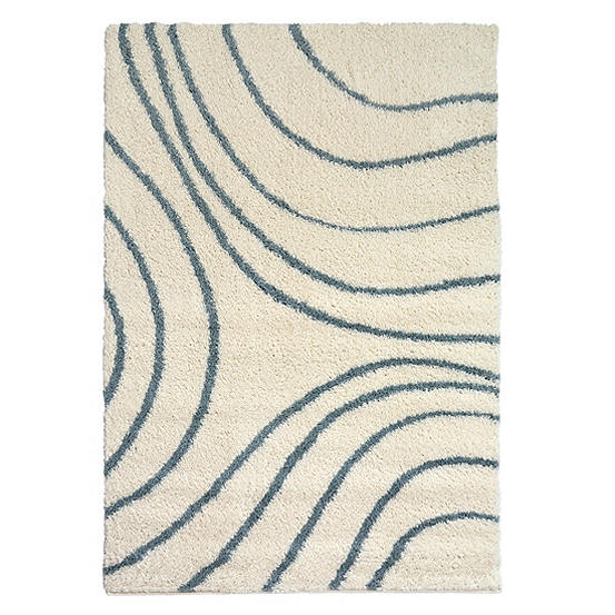 The Homemaker Rugs Collection Snug Shaggy Wave Rug