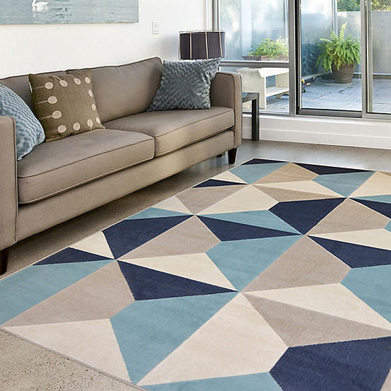 The Homemaker Rugs Collection Square Block Rug