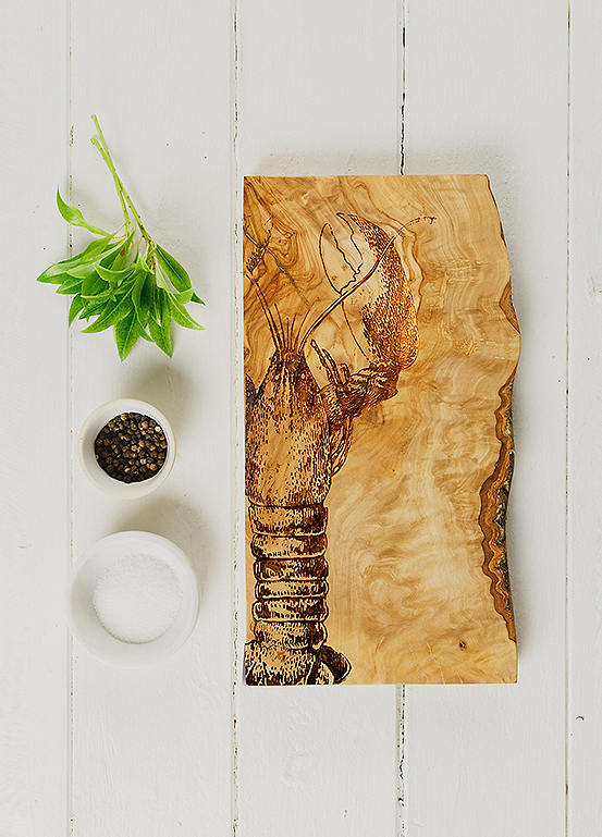 The Just Slate Company Olive Wood Rustic Rectangular Chopping Board ...