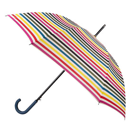 Totes ECO-BRELLA® Auto Open Walker UV Stripe Print Umbrella