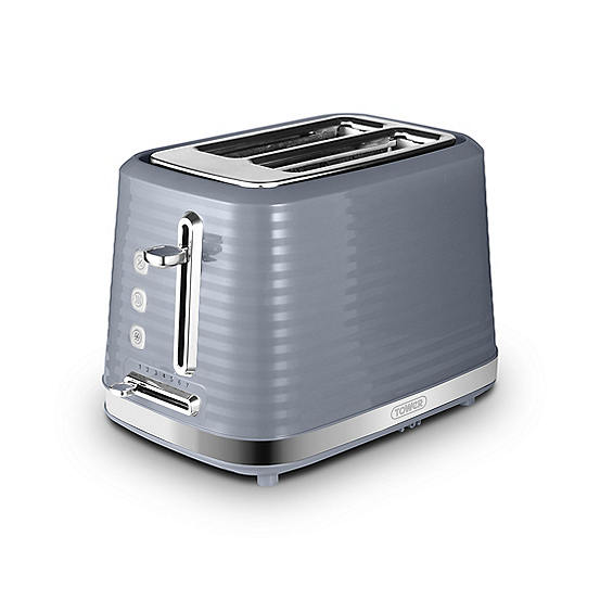 Tower Saturn 2-Slice Toaster T20083GRY - Grey