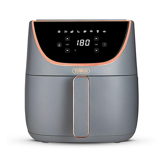 Tower Vortex Air Fryer with Digital Control Panel, 1700W, 6L T17127GRY