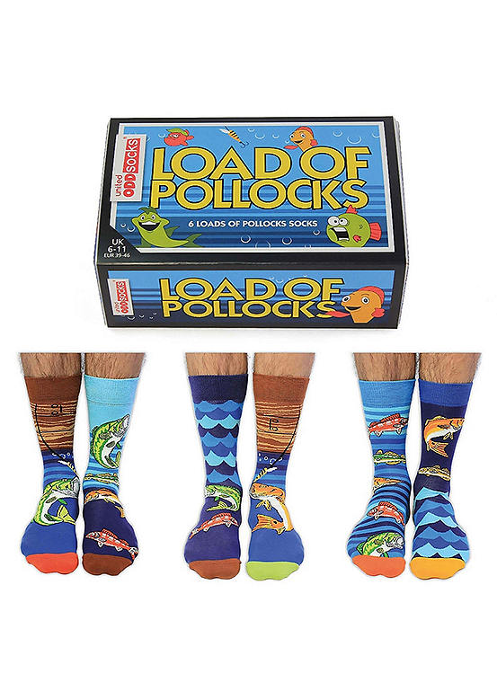 United Oddsocks Load of Pollocks 6 Loads of Pollocks Kaleidoscope