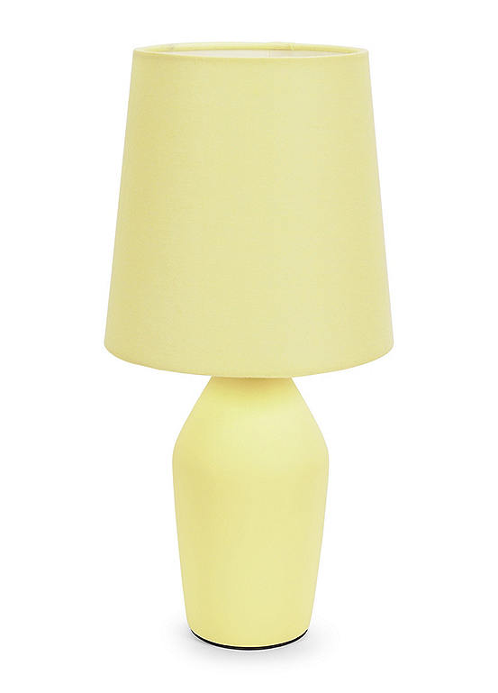 ValueLights Arlo Ceramic Table Lamp Kaleidoscope