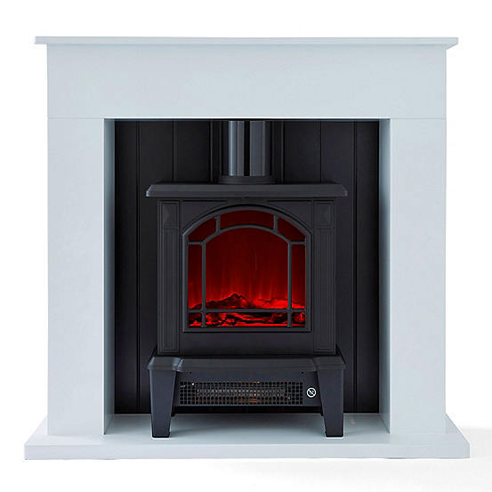 Warmlite Ealing 1.8KW Compact Stove Fire Suite