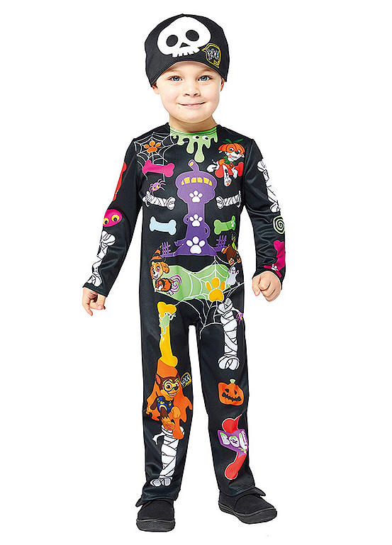 Wild Nights Kids Peppa Pig Skeleton Fancy Dress Costume | Kaleidoscope