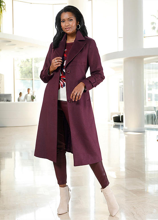 Albata Belted Wool Coat