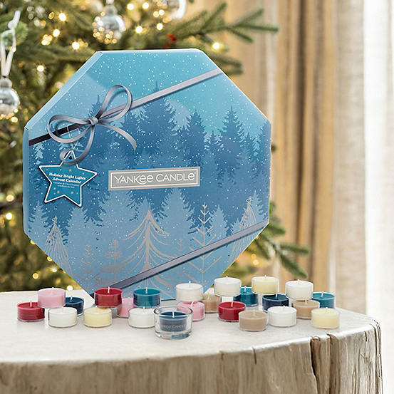 Yankee Candle Advent Calendar Wreath Kaleidoscope