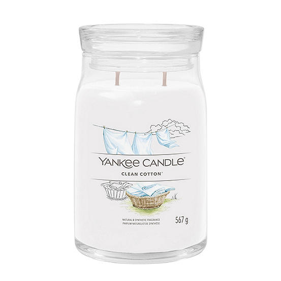 Yankee Candle® Signature Large Jar Clean Cotton