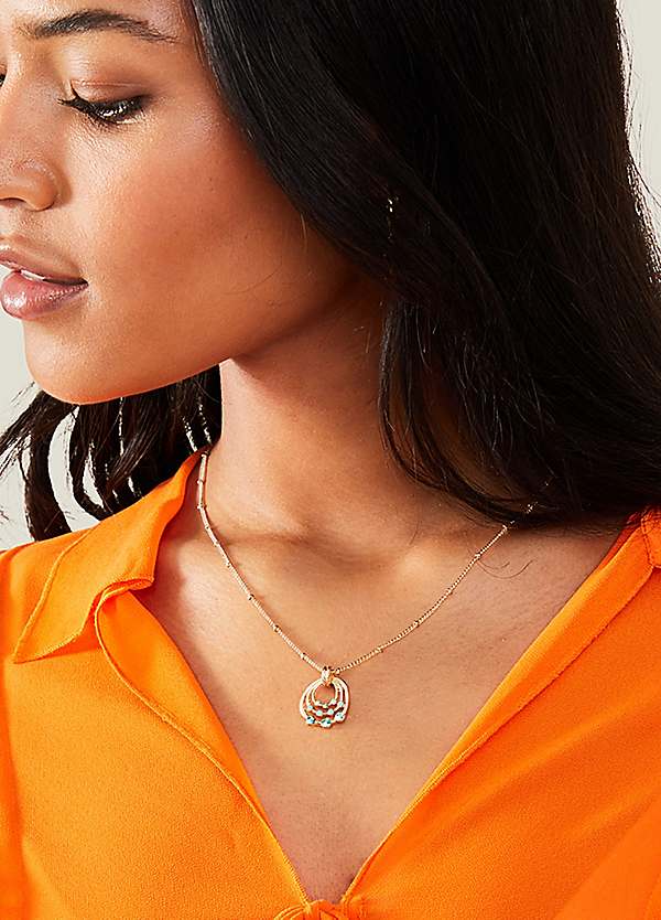 Rose gold hot sale necklace accessorize