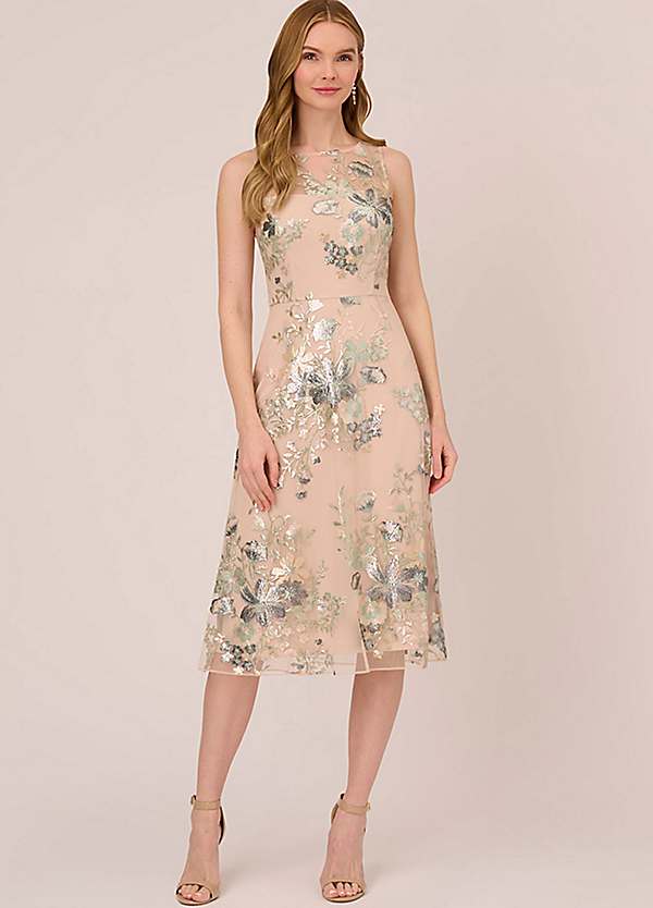 Adrianna papell 2024 midi dress