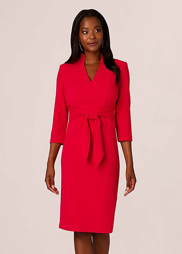 Adrianna Papell Front Tie Short Dress Adrianna Papell Front Tie Short Dress