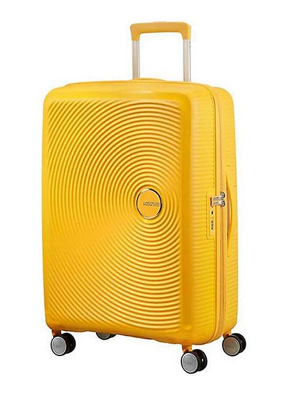 American Tourister Soundbox Spinner 77cm Golden Yellow